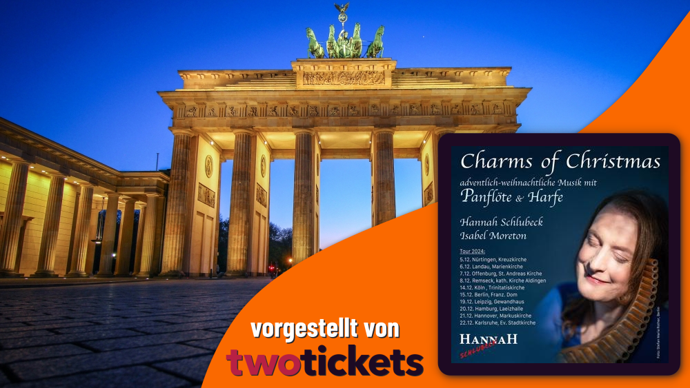 Klassische Konzerte in Berlin am 15.12.24: Charms of Christmas – Panflöte und Harfe