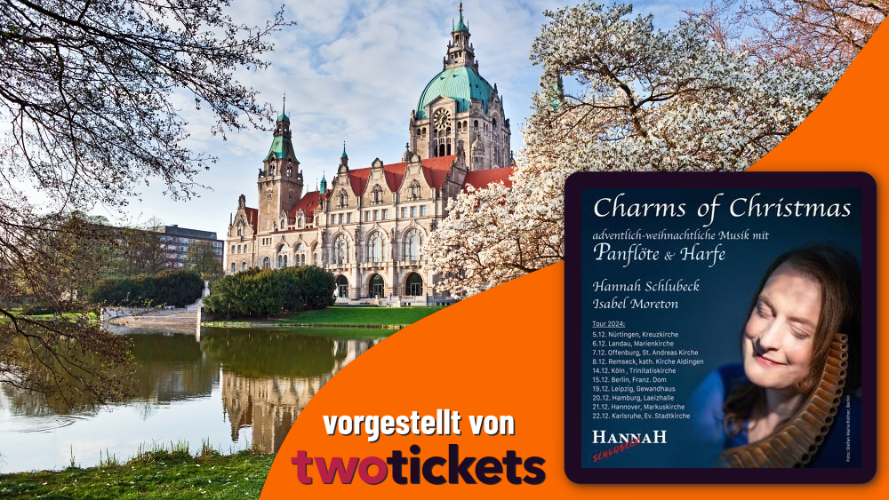 Klassische Konzerte in Hannover am 21.12.24: Charms of Christmas – Panflöte und Harfe