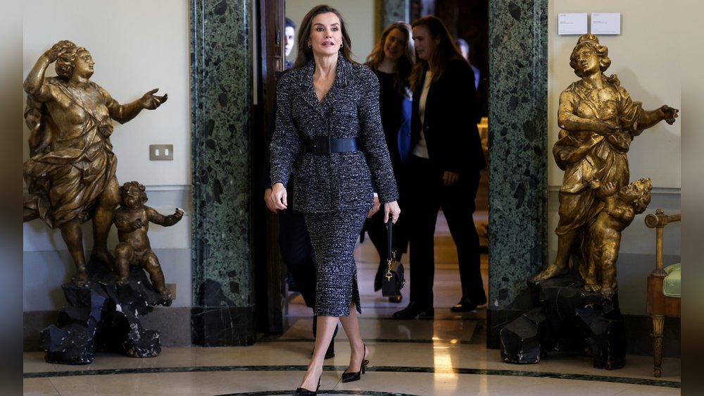 Königin Letizia beeindruckt in Rom mit stilvollem Auftritt