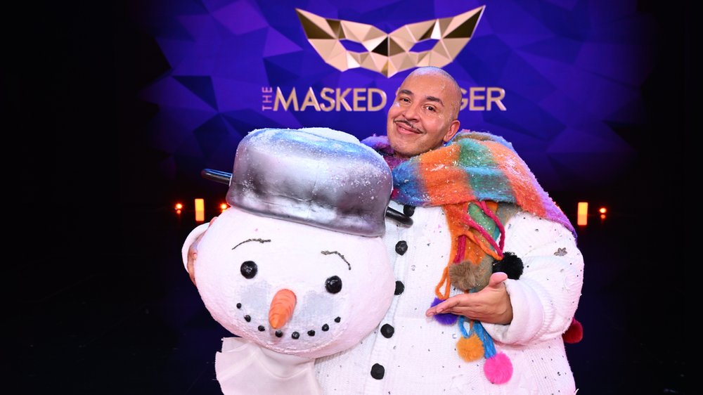 Lou Bega als Schneemann bei 