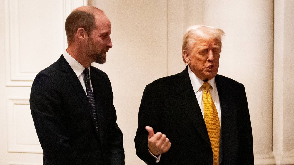 Donald Trump über Prinz William: “Er ist ein gut aussehender Mann”