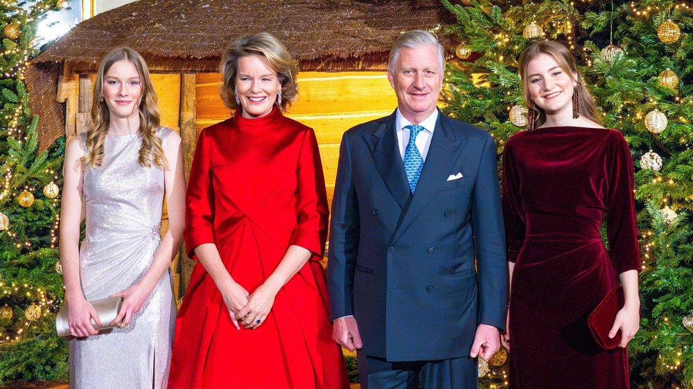 Königliche Eleganz beim Weihnachtskonzert der belgischen Royals