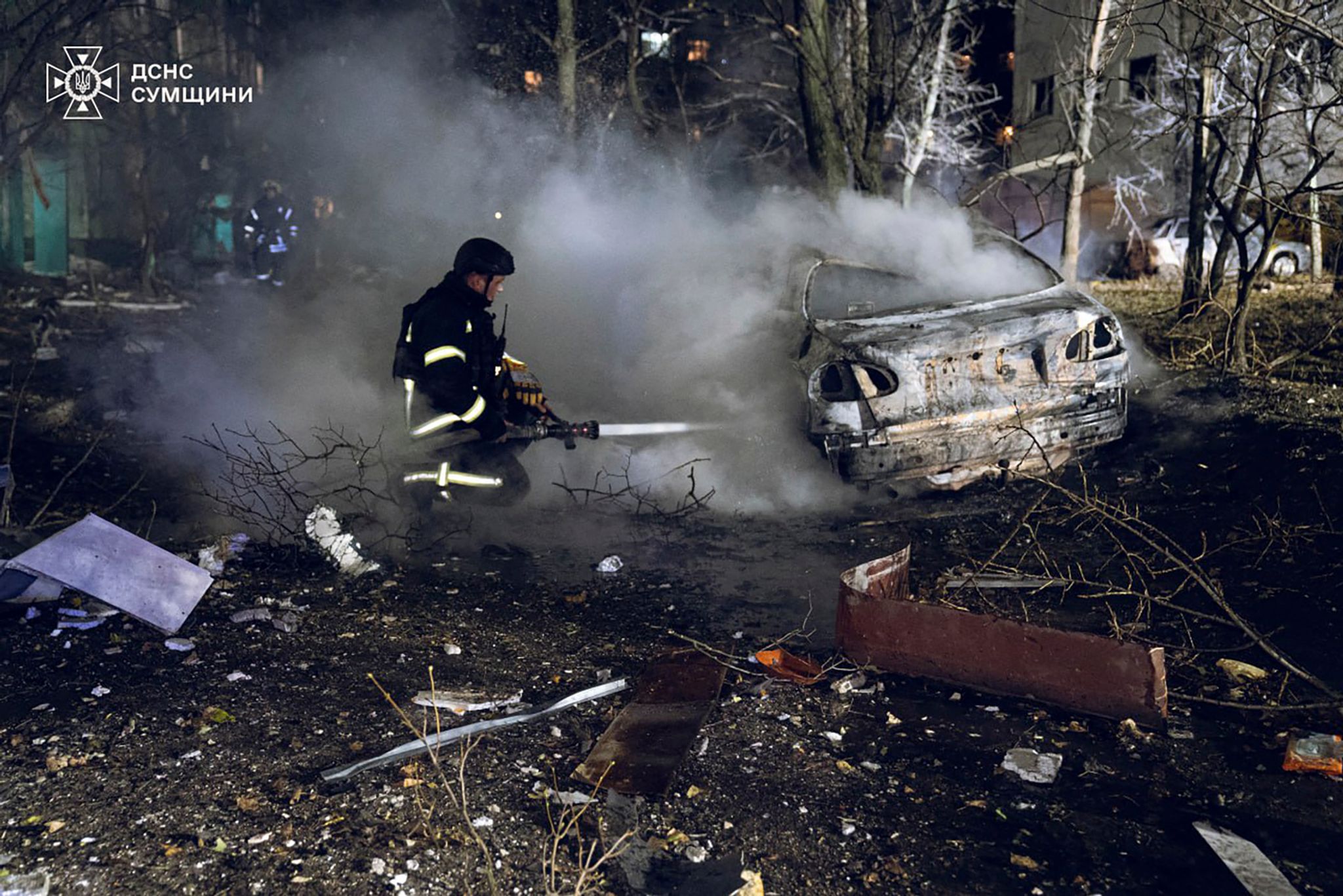 Hunderte Drohnen und Gleitbomben gegen die Ukraine