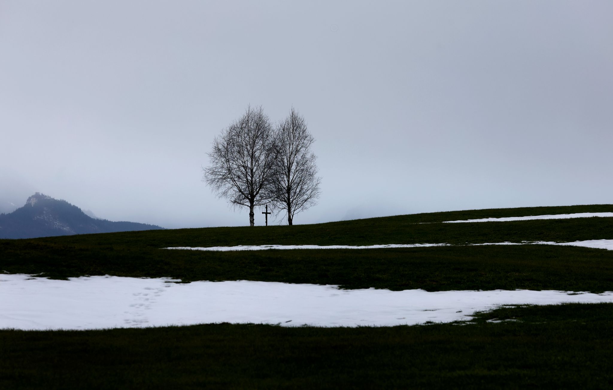 Kaltfront bringt Schnee und Regen nach Deutschland