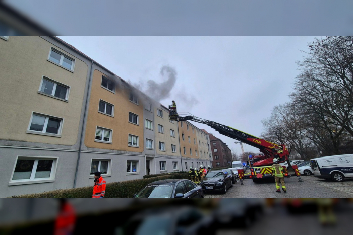 Brand in Lehe