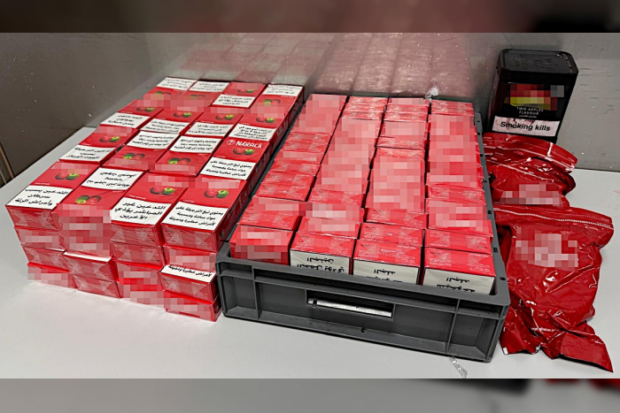 Hamburg: Zoll stellt 35 Kilogramm Wasserpfeifentabak sicher