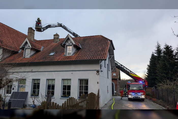 Feuerwehreinsatz in Werne Ehringhausen