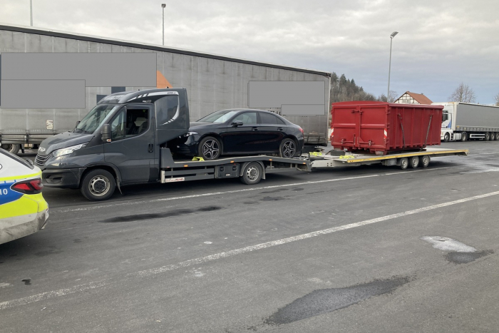 Bad Hersfeld: Unsicherer Transport auf der Autobahn