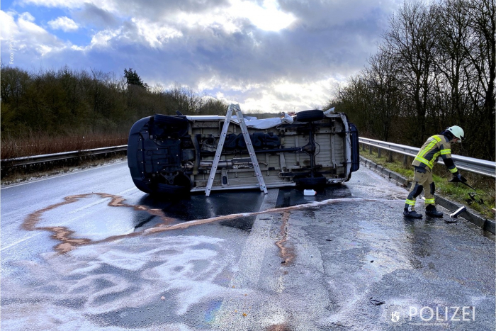 A62/Kusel: Verkehrsunfälle nach Schneeschauer