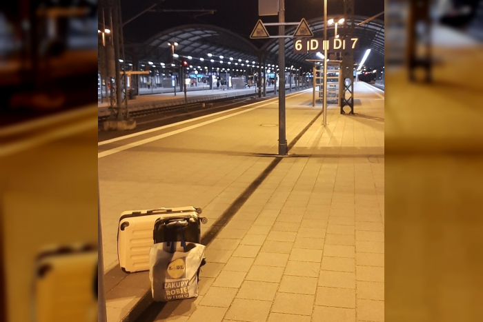 Halle: Reisende lässt Gepäck unbeaufsichtigt stehen