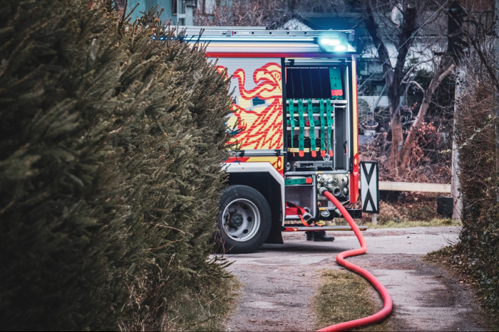 Rostock: Gasaustritt im Riekdahler Weg