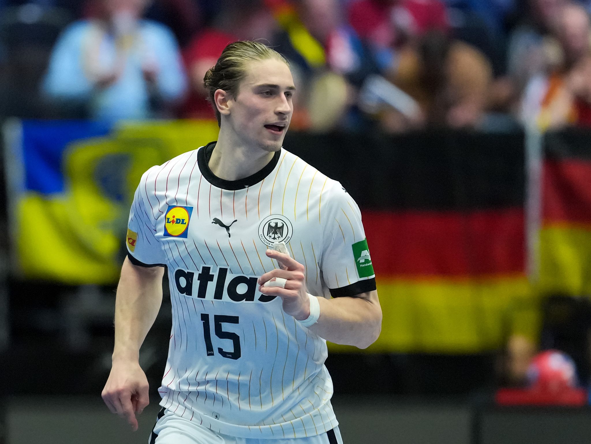 Deutsche Handballer optimistisch nach Verletzung von Spielmacher Juri Knorr