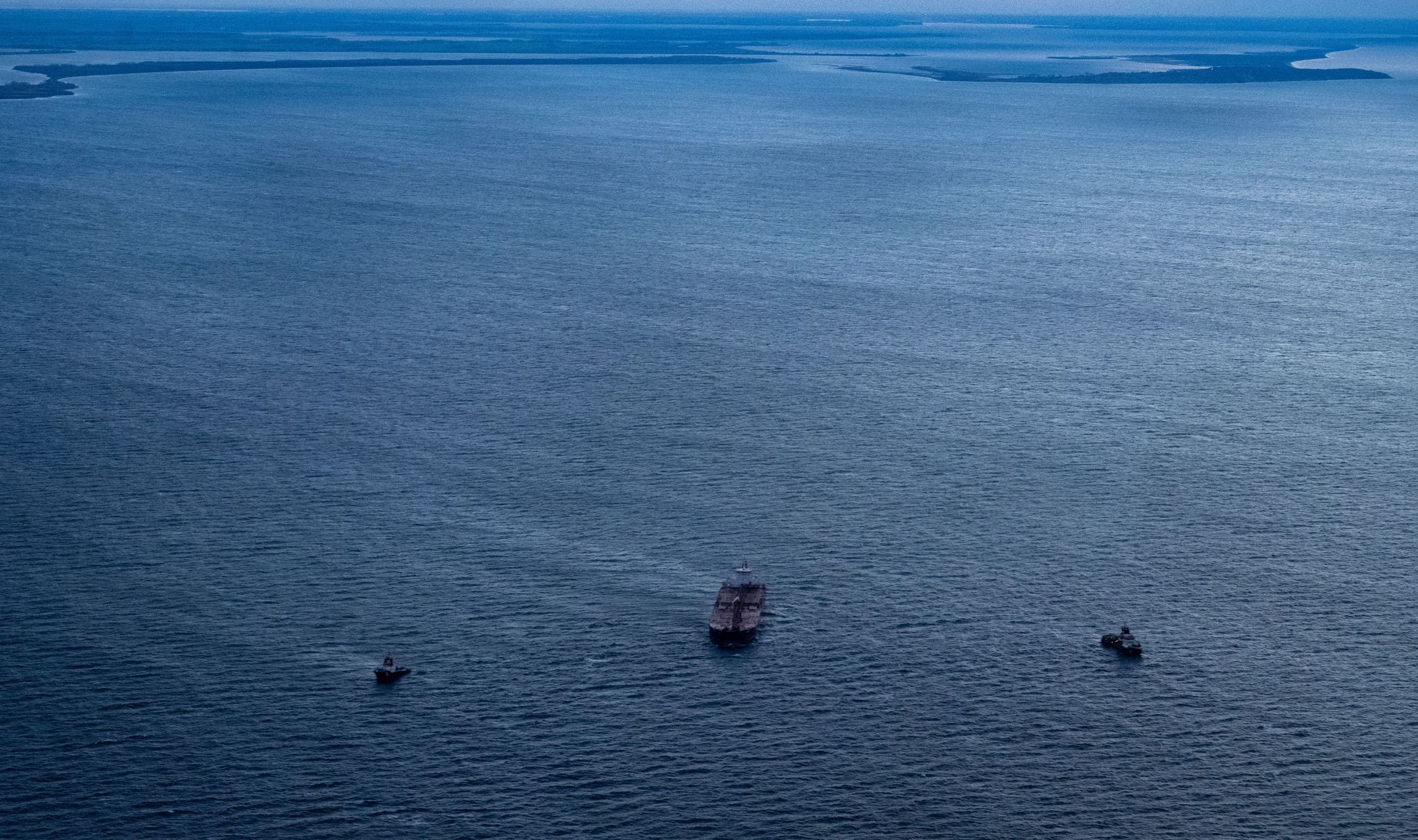 Havarierter Öltanker bis vor Sassnitz geschleppt