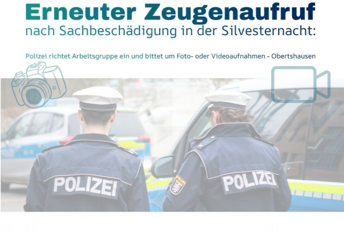 Obertshausen: Zeugenaufruf nach Sachbeschädigungen