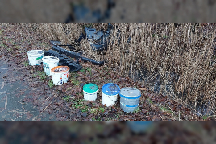 Unerlaubte Abfallentsorgung in Husum