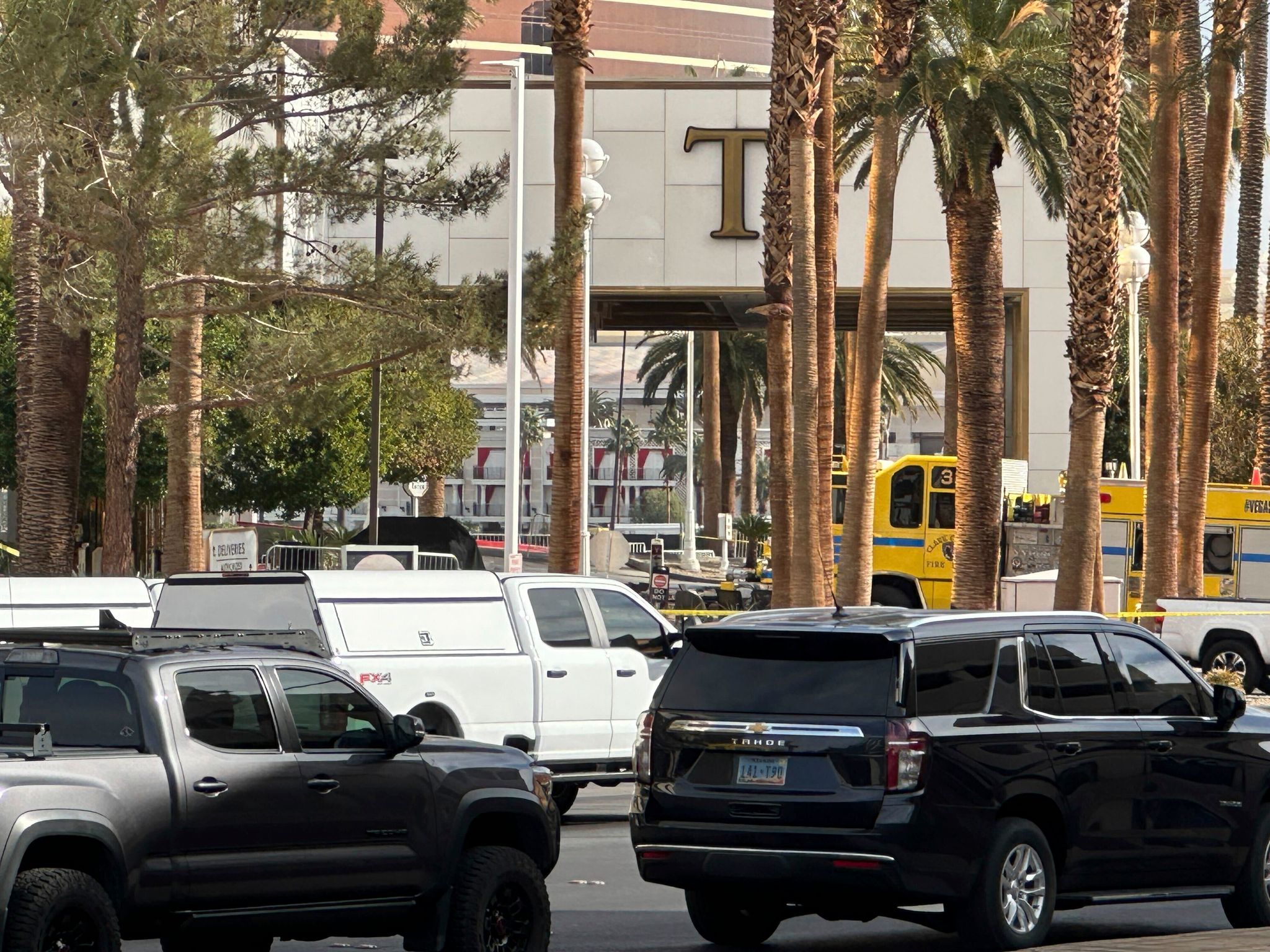 Tödliche Explosion eines Tesla-Cybertrucks vor Trump-Hotel in Las Vegas