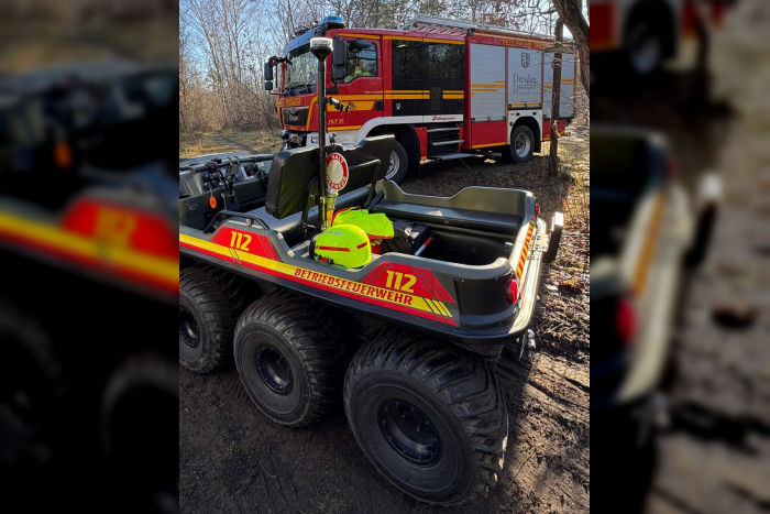 Rochwitz: Feuerwehr- und Rettungsdiensteinsätze in Dresden