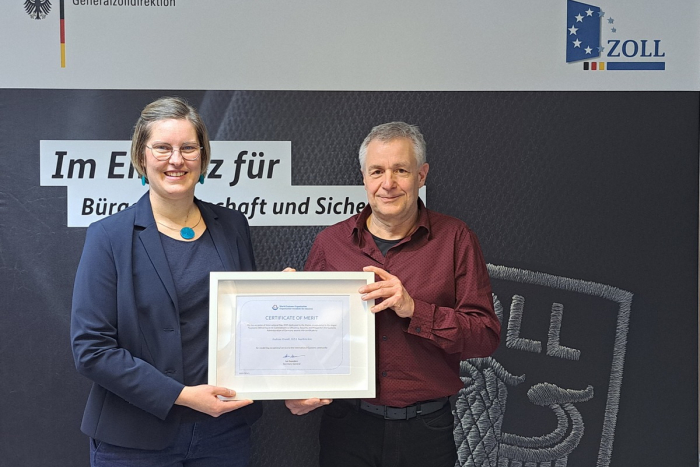 Saarbrücken: ZOLL verleiht Zertifikate zum Weltzolltag