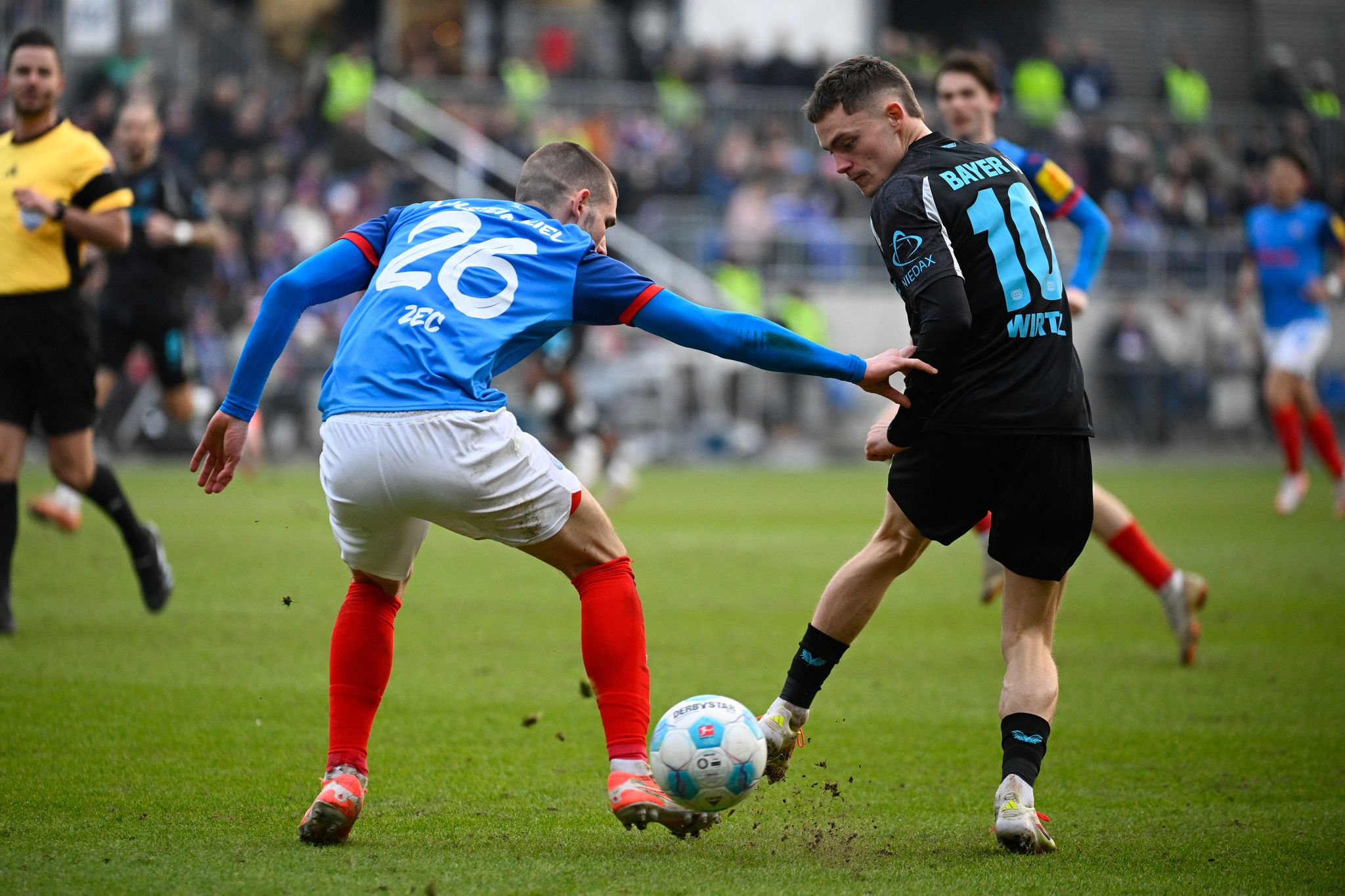 Ungefährdeter Sieg für Leverkusen gegen Holstein Kiel