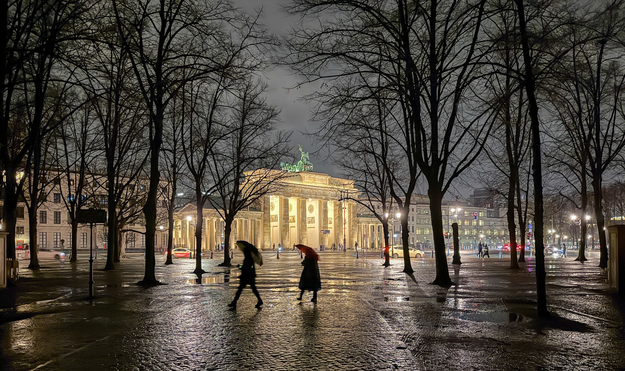Winterwahlkampf in Deutschland: Politiker kämpfen bei eisigen Temperaturen