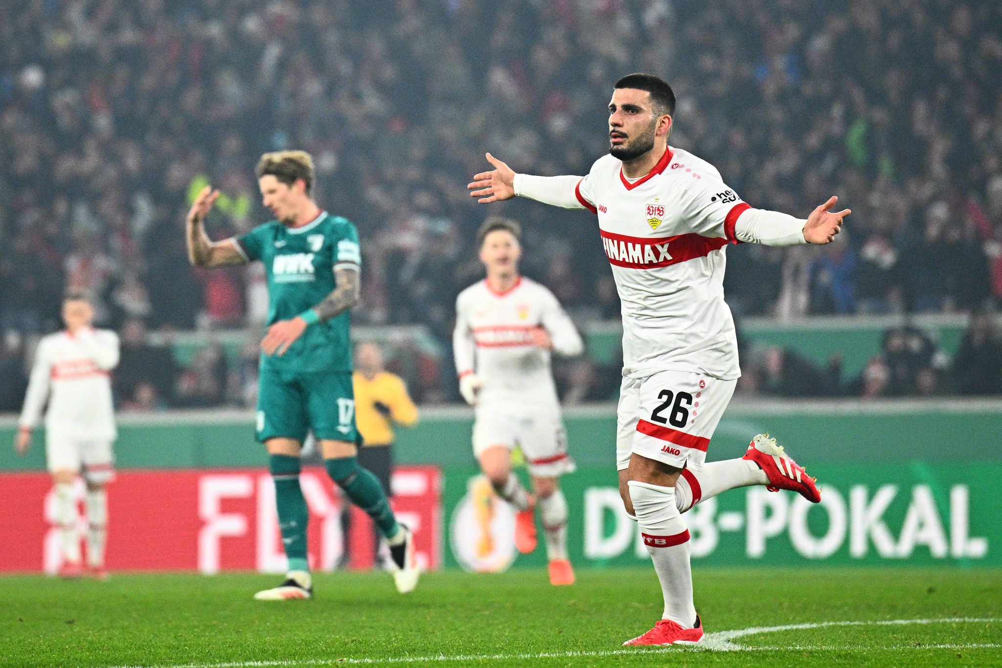 Deniz Undav schießt VfB Stuttgart ins Halbfinale