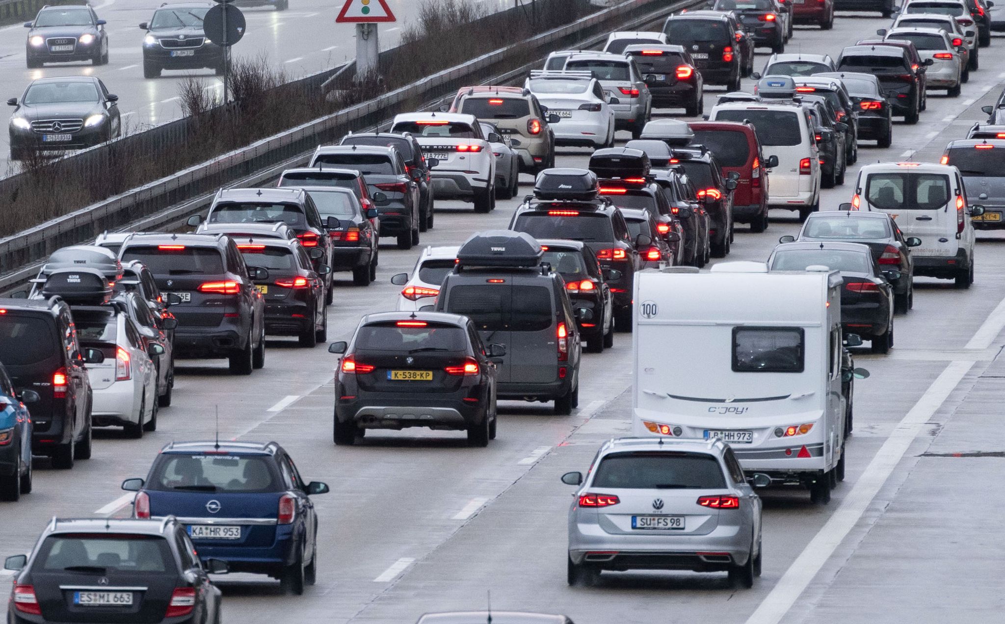 ADAC warnt vor Stau am Wochenende auf deutschen Autobahnen