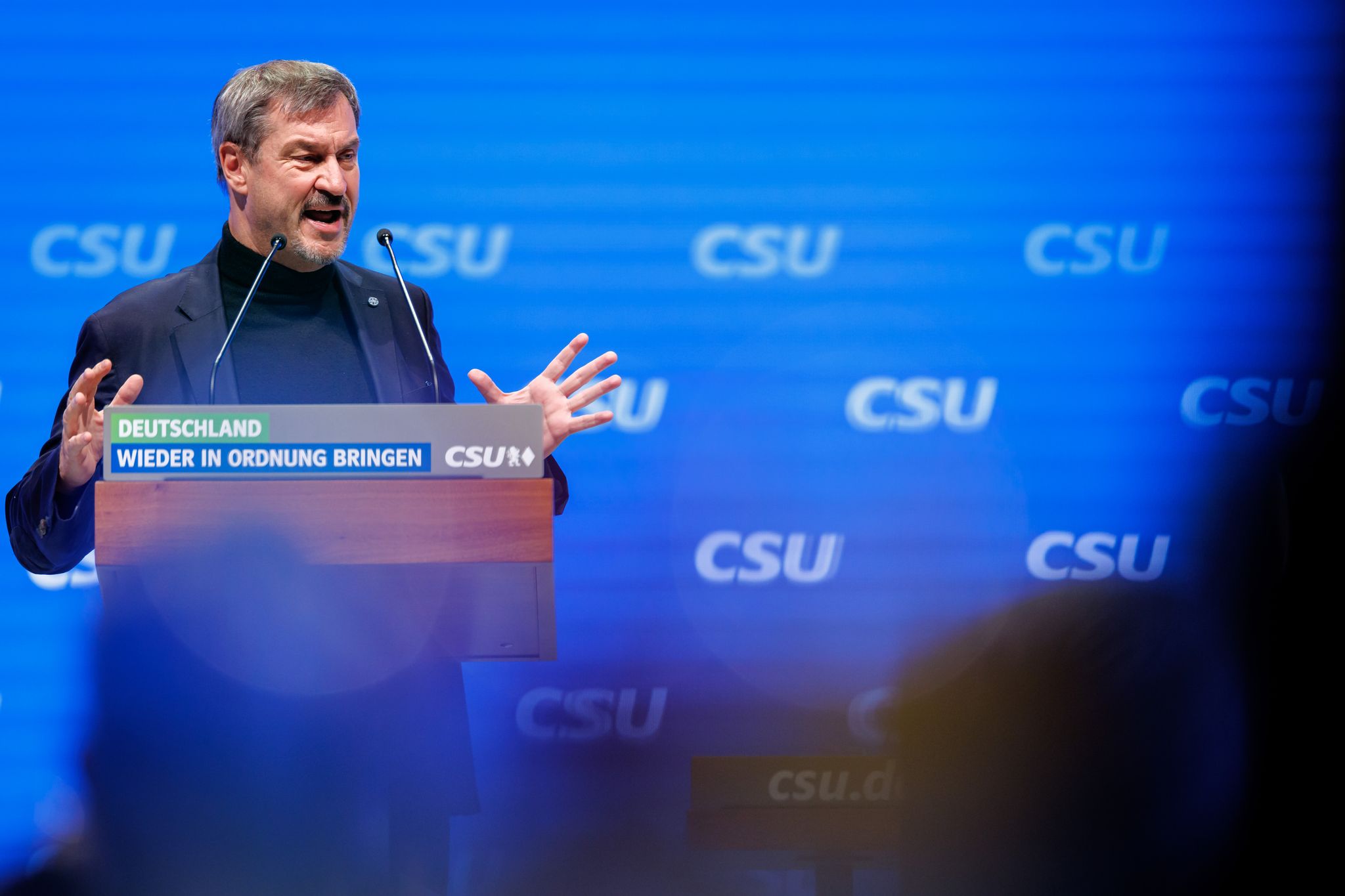 CSU-Chef Söder fordert Kirchen zur Zurückhaltung in politischen Fragen auf