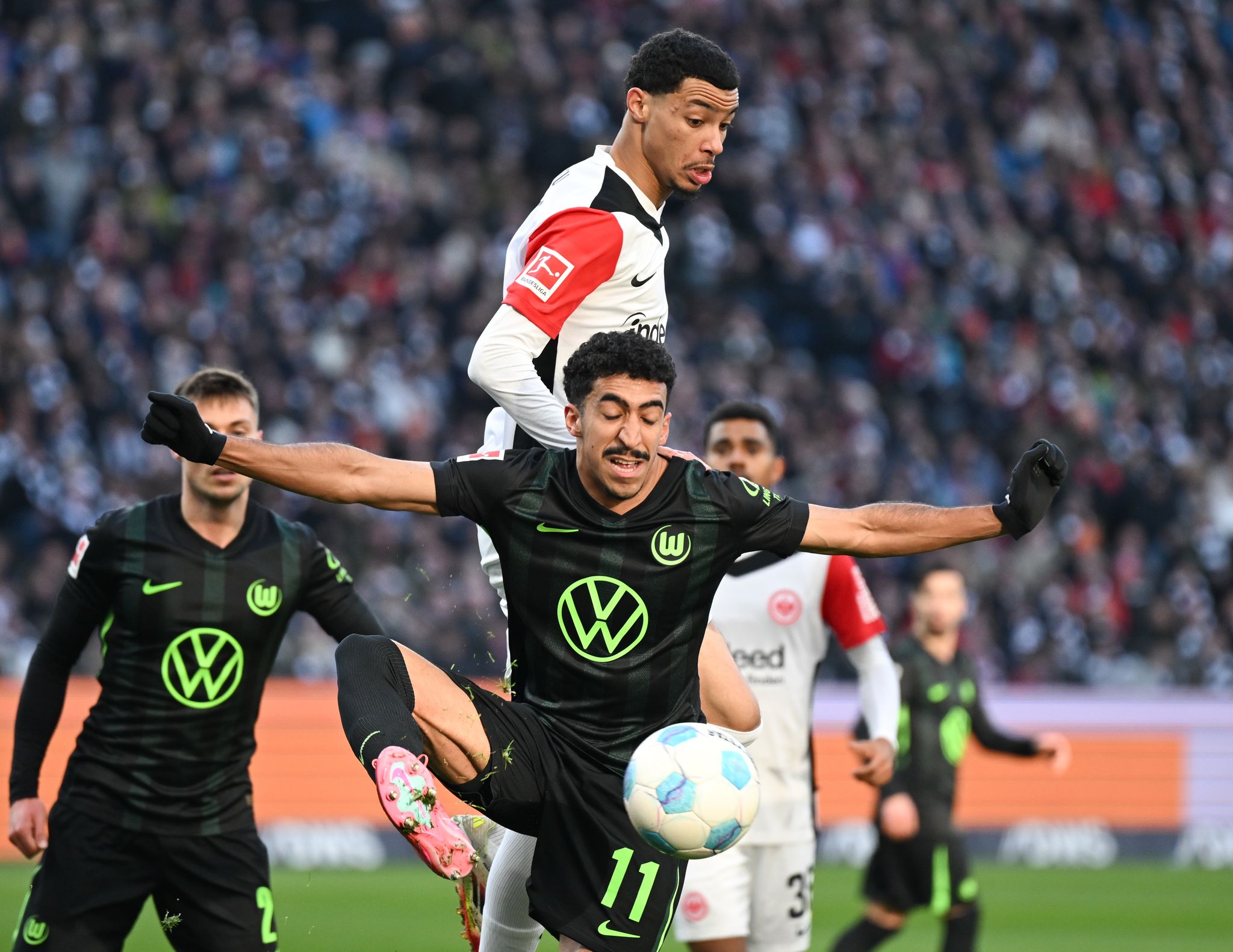 Eintracht Frankfurt erkämpft sich Punkt gegen Wolfsburg