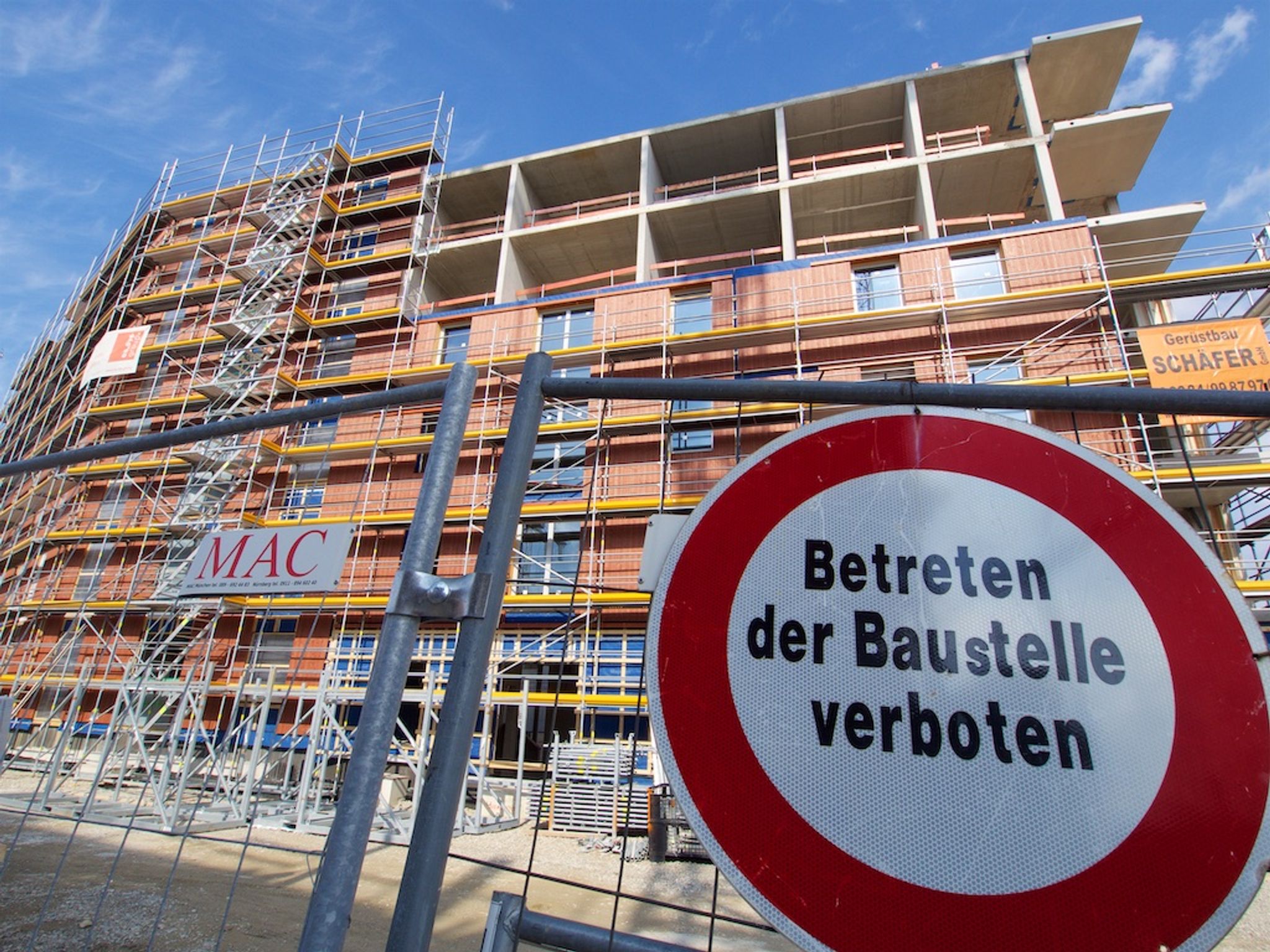 Deutsche Wohnungsbaubranche in anhaltender Krise