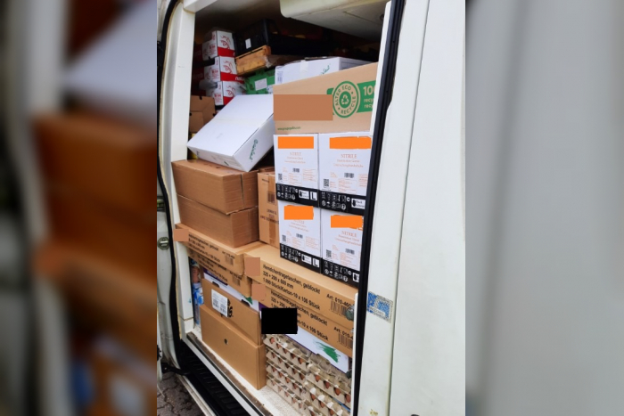 Elmshorn: Überladener Transporter auf BAB 23 kontrolliert