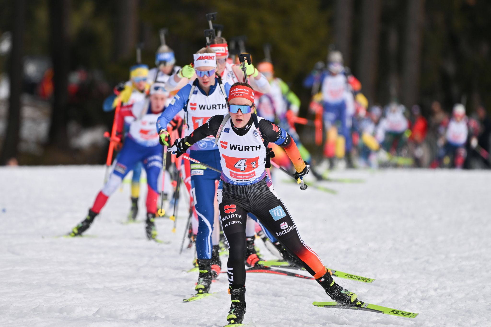 Deutsche Biathleten holen zum WM-Auftakt Bronze