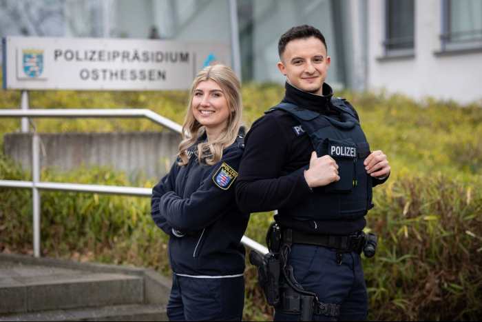 Selina und Serhat: Die ersten osthessischen Cop-Influencer