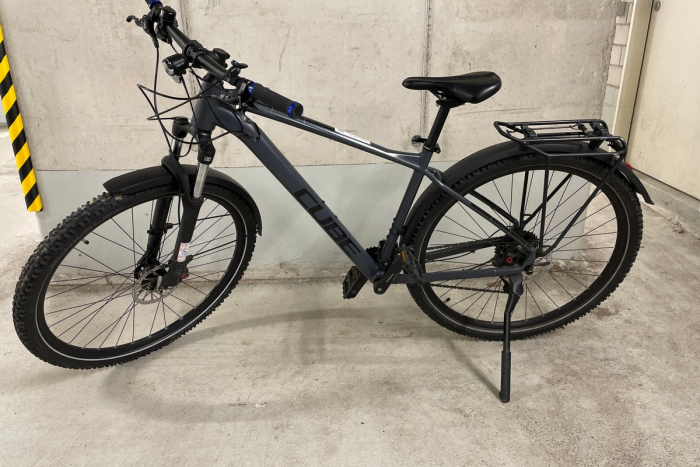 Darmstadt: Cube-Fahrrad sucht Eigentümer
