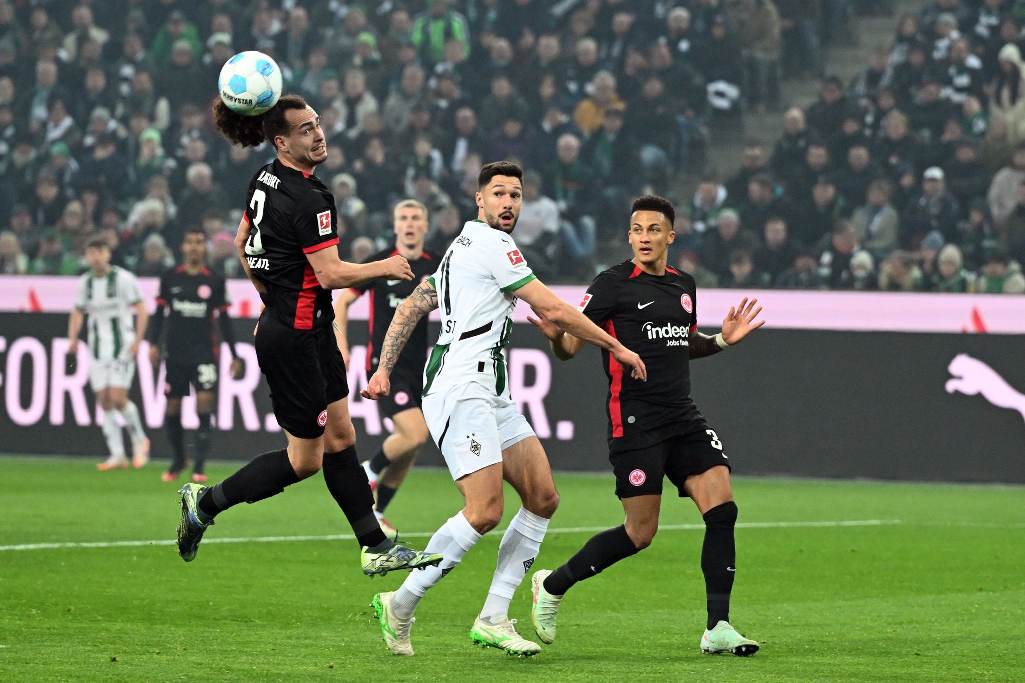 Borussia Mönchengladbach verpasst Sieg gegen Frankfurt