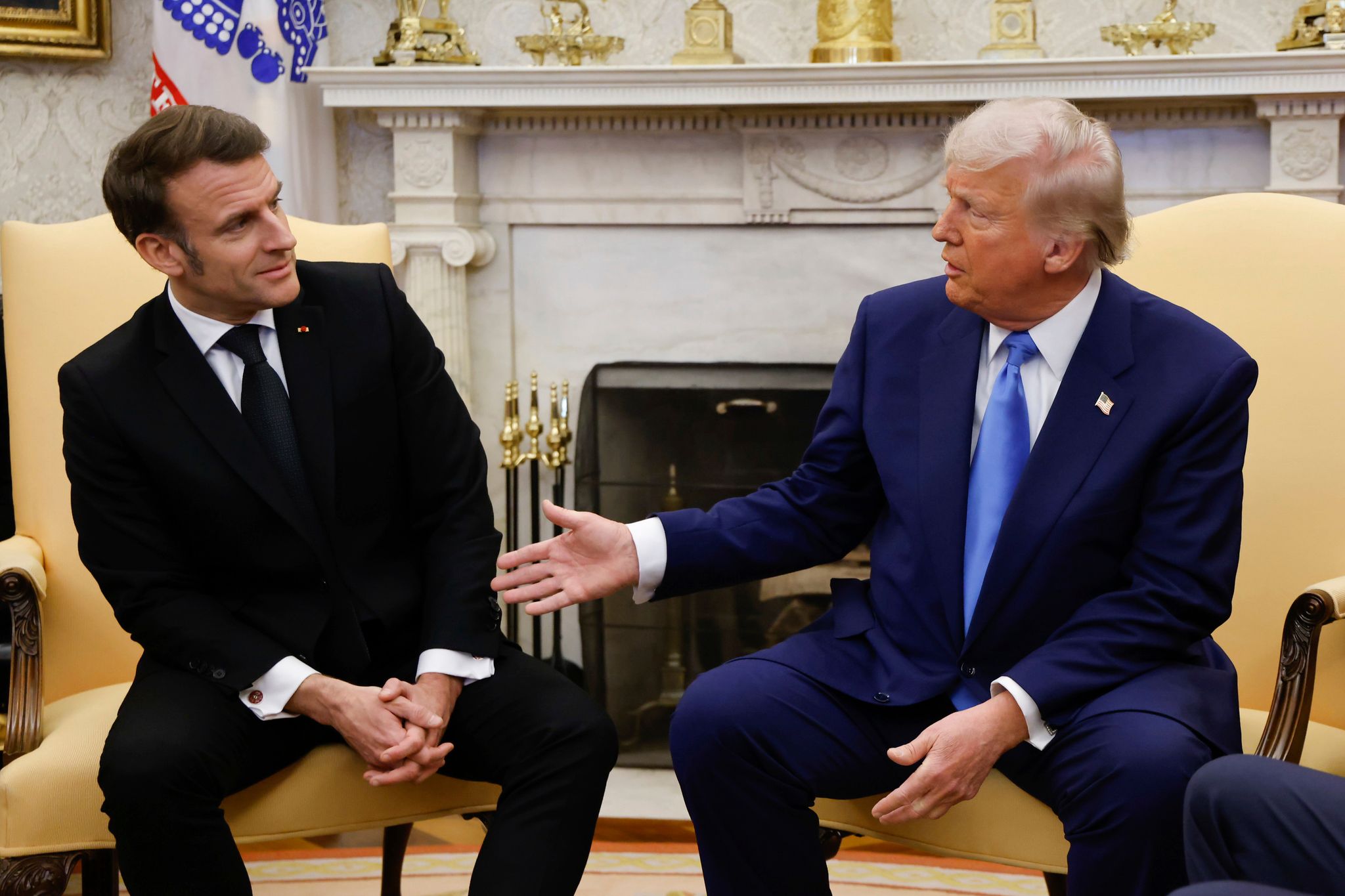 Trump und Macron: Fortschritte in Ukraine-Gesprächen