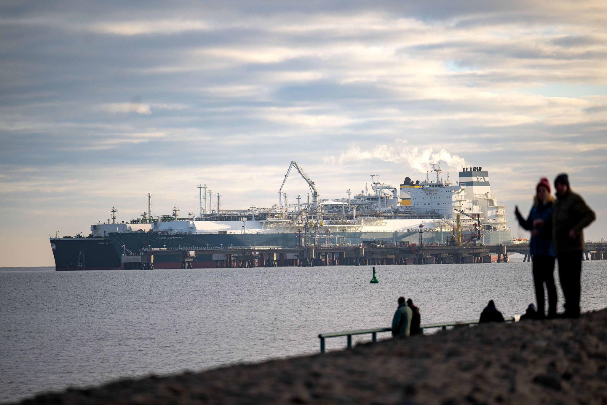 Auslastung an Nordsee-LNG-Terminals höher als an Ostsee