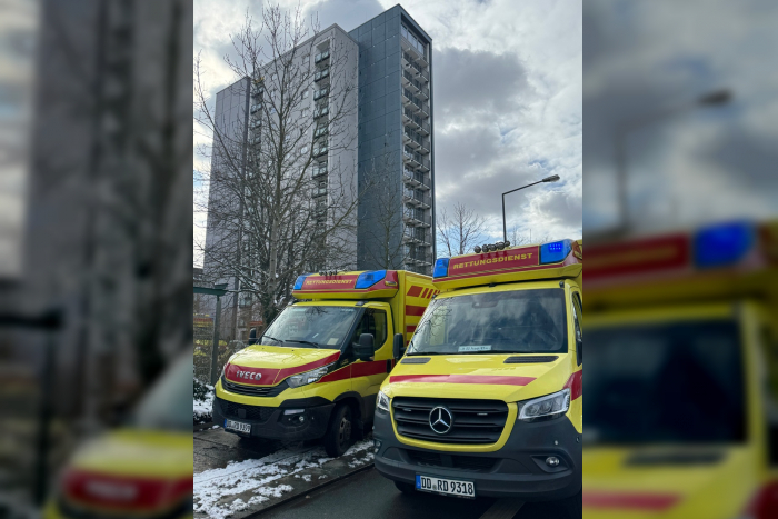 Johannstadt: Update zum Brand im Hochhaus