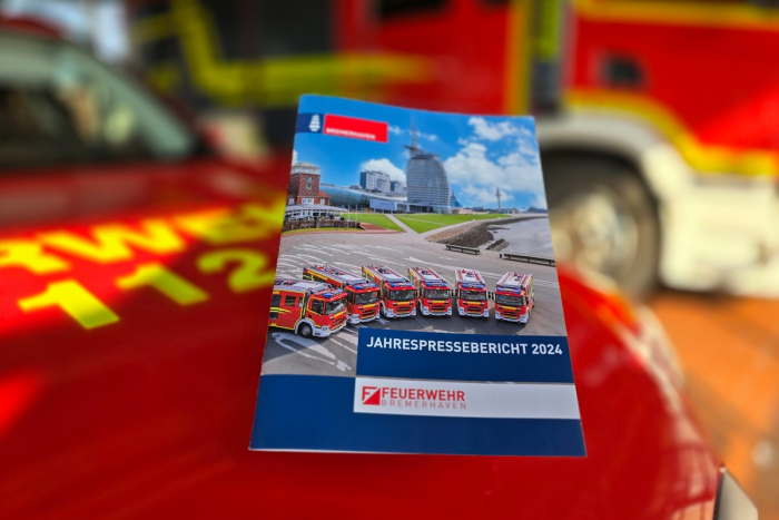 Wulsdorf: Feuerwehr Bremerhaven veröffentlicht Jahrespressebericht 2024