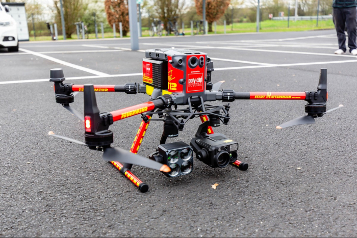 Hattersheim am Main: Poly-clip System sponsert Feuerwehr-Drohne