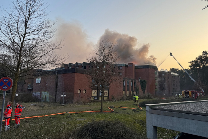 Kaltenkirchen: Brand in ehemaligem Hotel in Bad Bramstedt