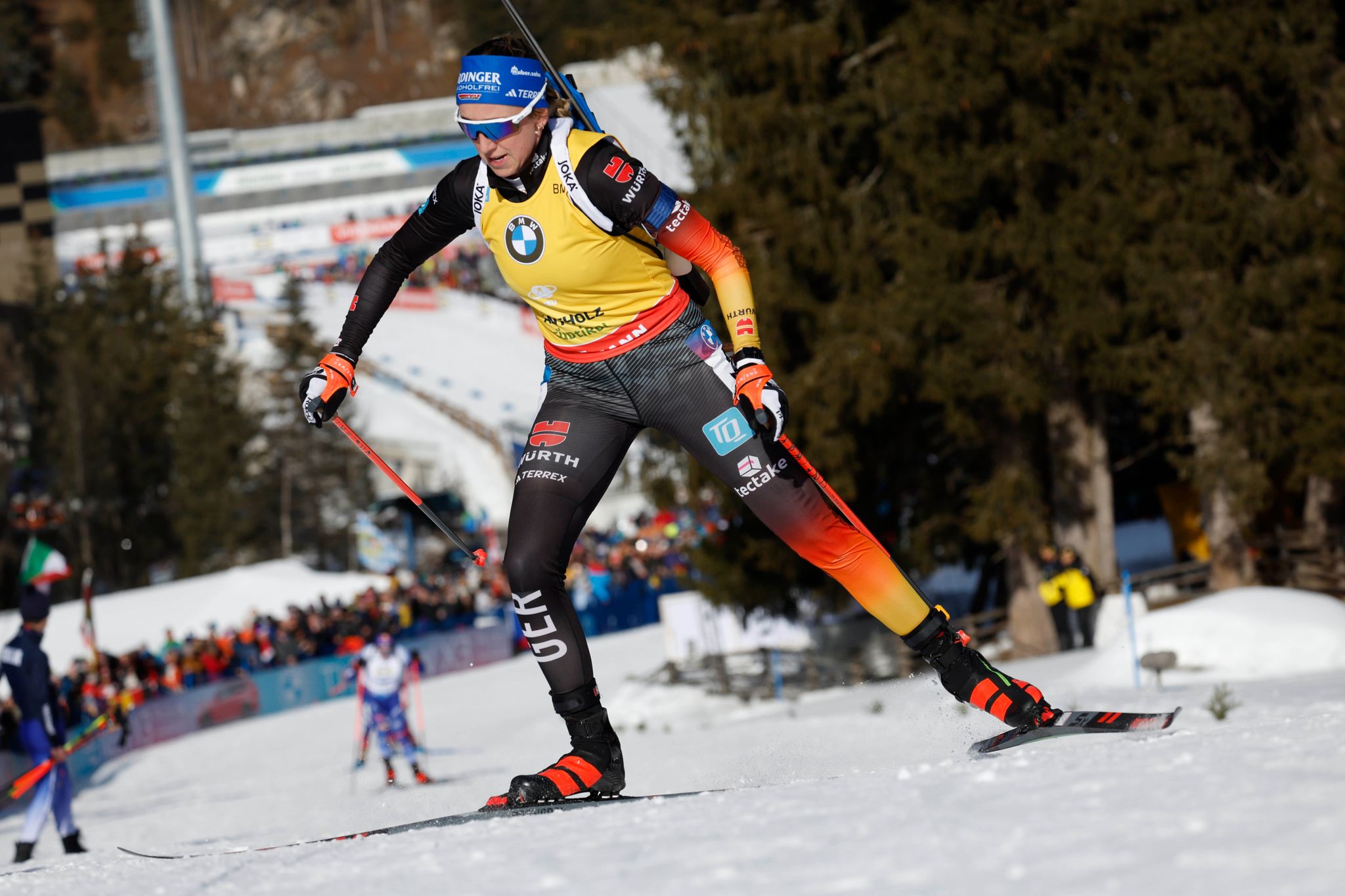 Preuß auf dem Weg zum Gesamtsieg im Biathlon-Weltcup