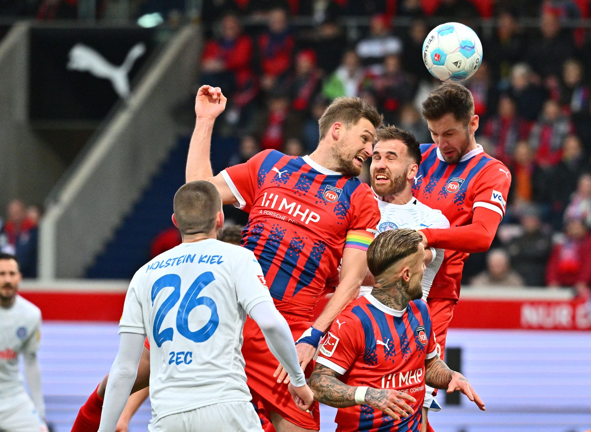Heidenheim jubelt über Befreiungsschlag: 3:1 gegen Kiel