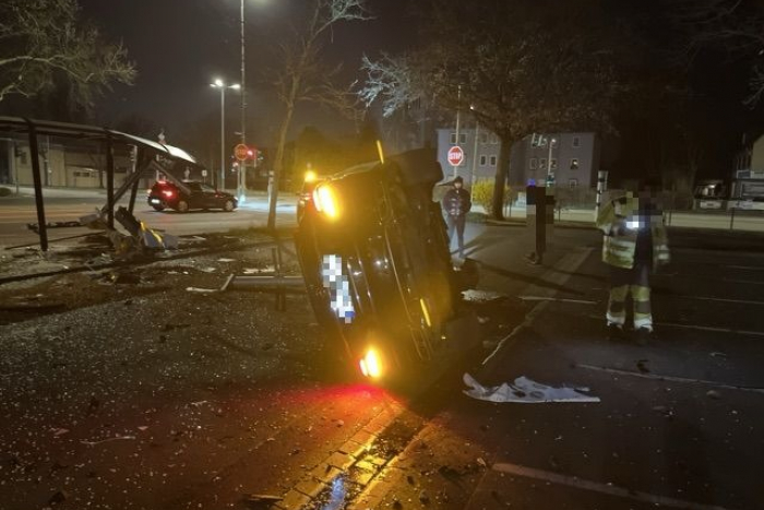 Verkehrsunfall in Offenbach