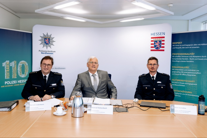 Landkreis Kassel: Polizeipräsident Konrad Stelzenbach präsentiert Kriminalstatistik 2024 für Nordhessen