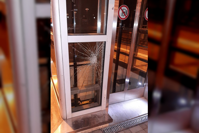 Zerstörungswut am Bahnhof Aschersleben