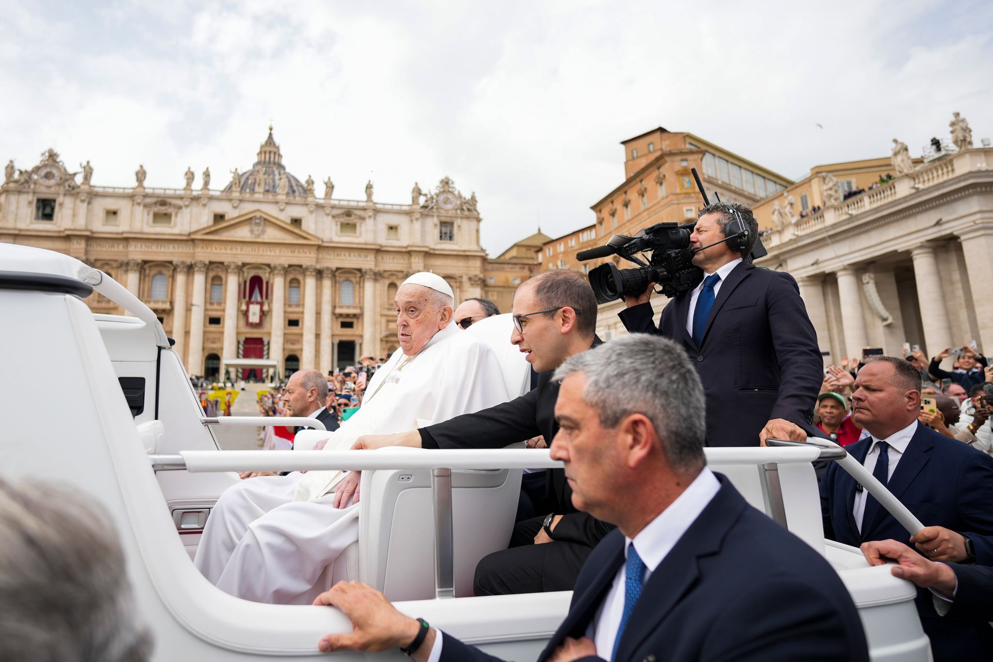 Letzte Tage des Papstes Franziskus vor seinem Tod