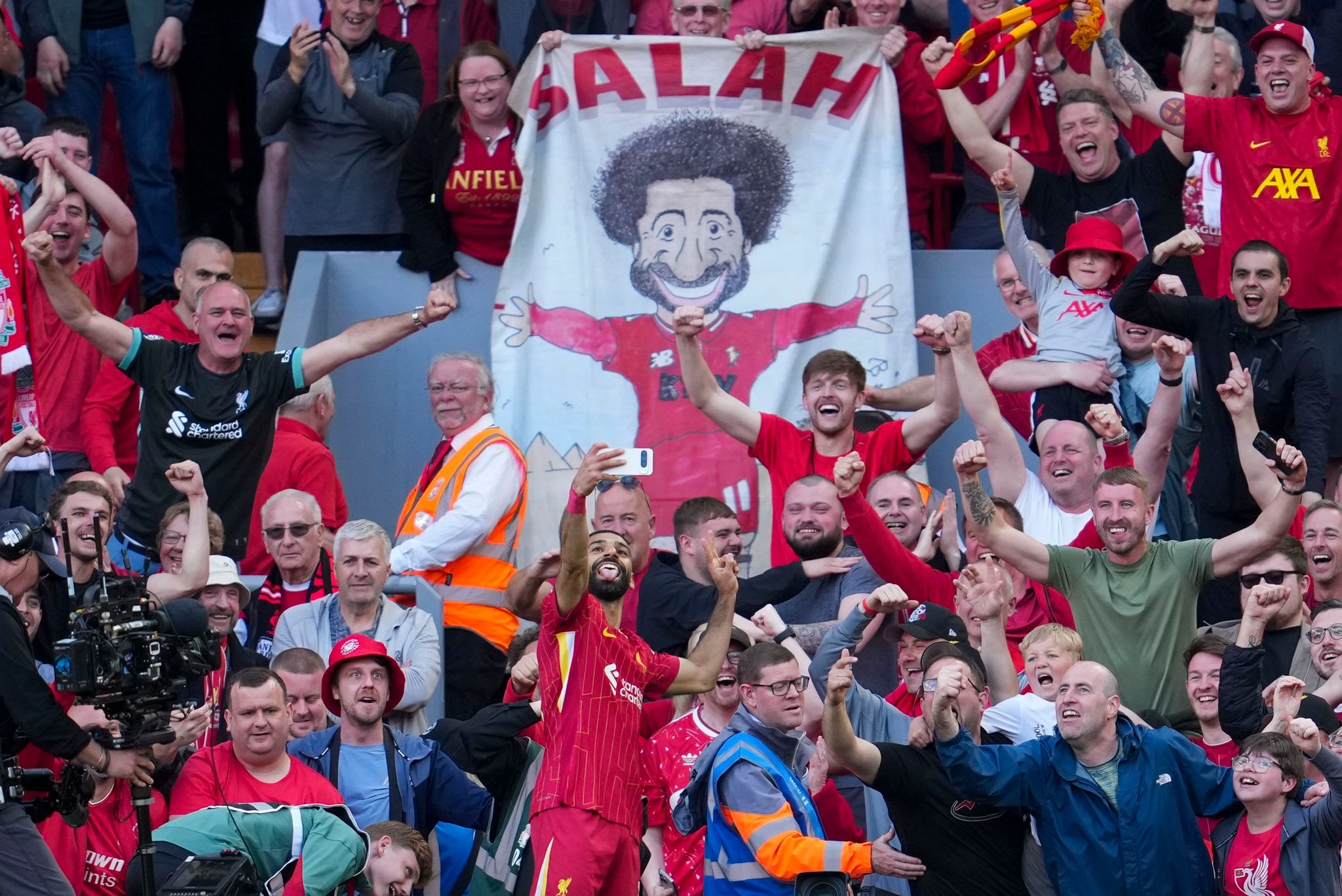 Selfie-Jubel und Tränen in Anfield: Liverpool ist Meister