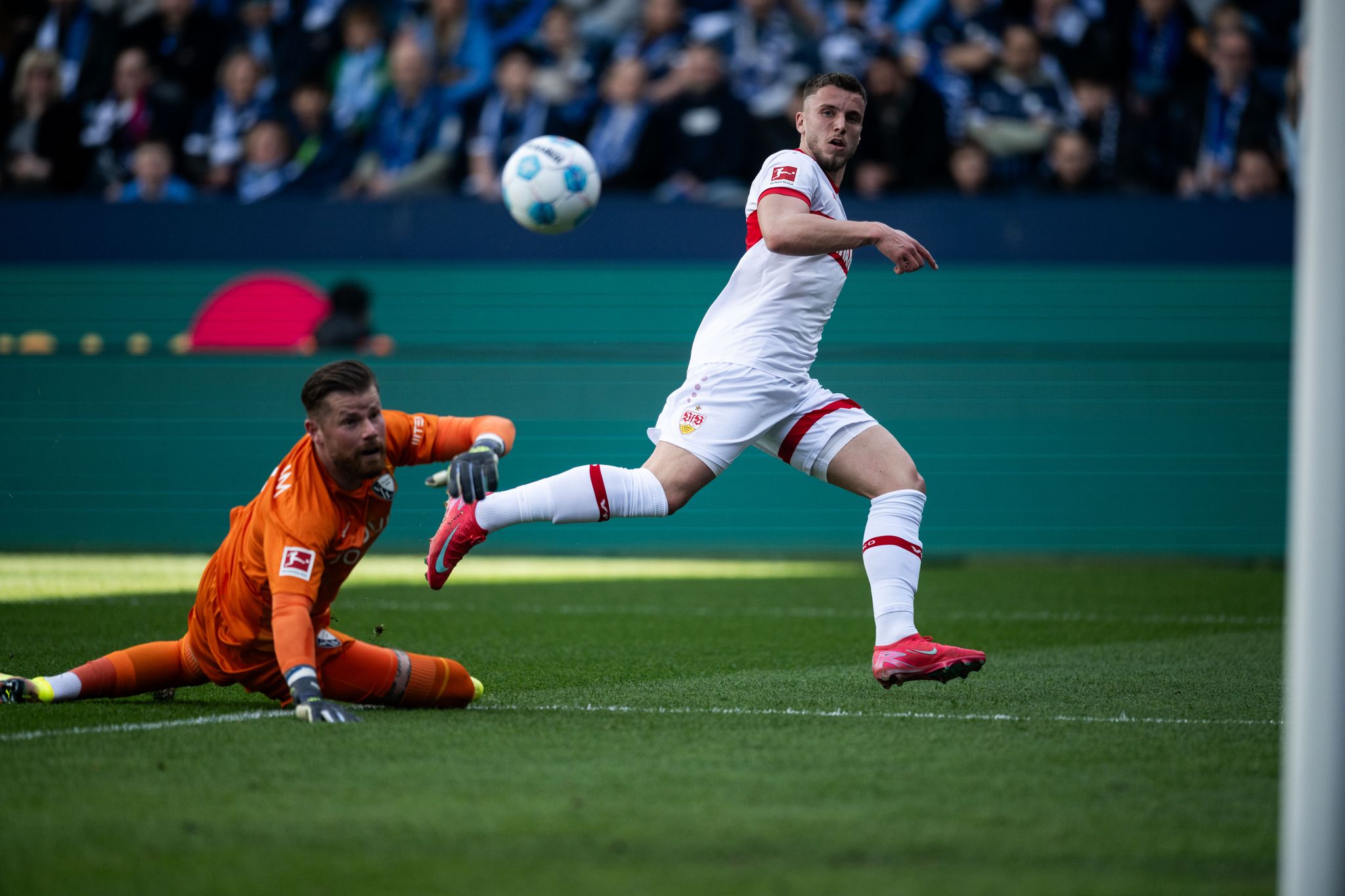 Pokalfinalist Stuttgart gelingt wieder ein Liga-Erfolg