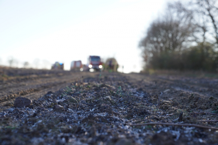 Bimöhlen: Vegetationsbrand in Großenaspe