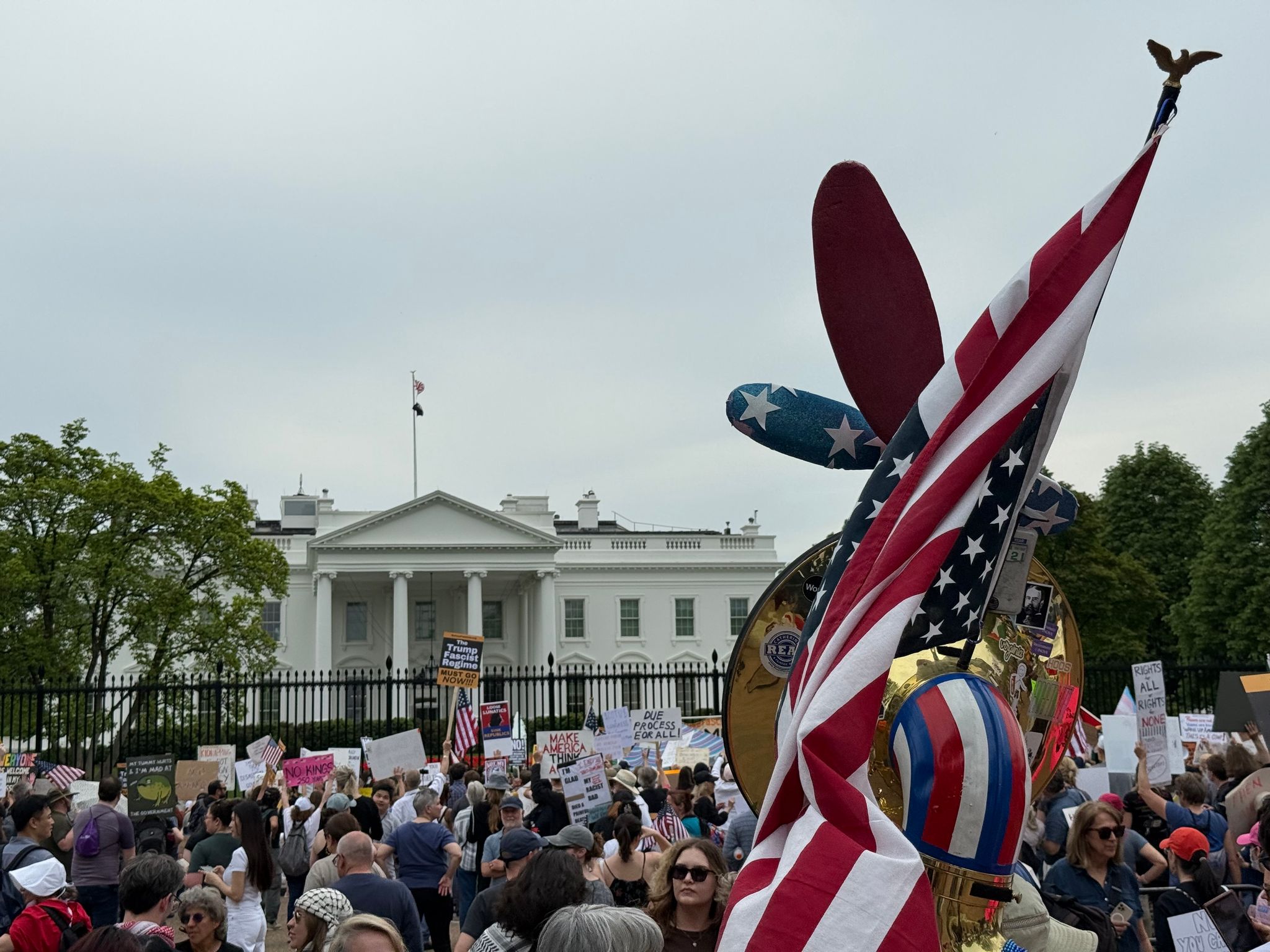 Neue landesweite Proteste gegen Trump